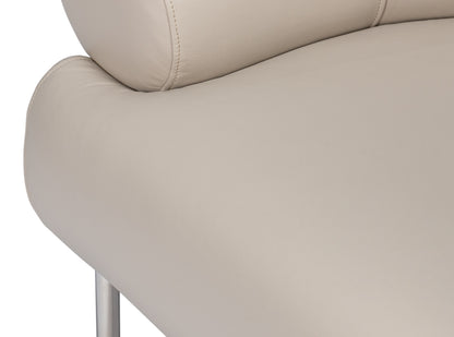 Rondo Occasional Leather Chair White