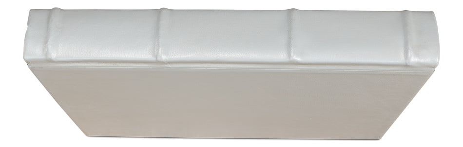 Heather Gray Linen Books, Set of 12