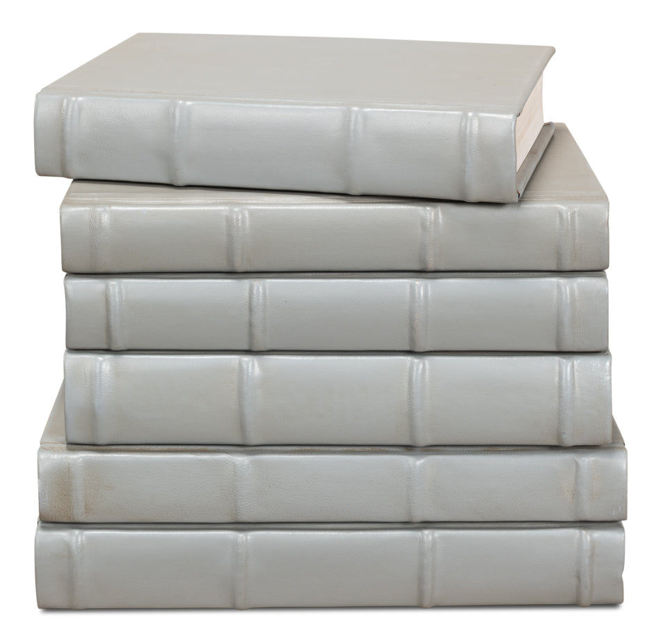 Books, Set Of 12, Antique Grey