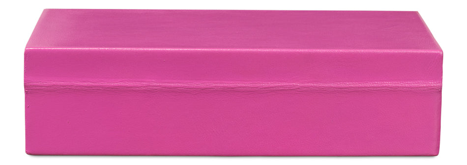 Gatsburg Shagreen Box Pink Set Of 3