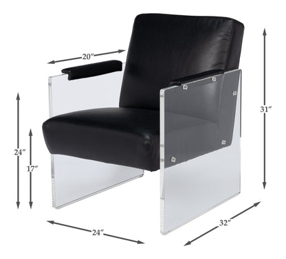 Holloway Armchair Onyx Black