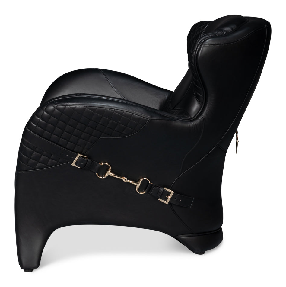 Hera Arm Chair  Onyx Black
