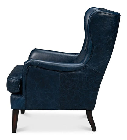 ELITE WING LOUNGE CHAIR, CHATEAU BLUE