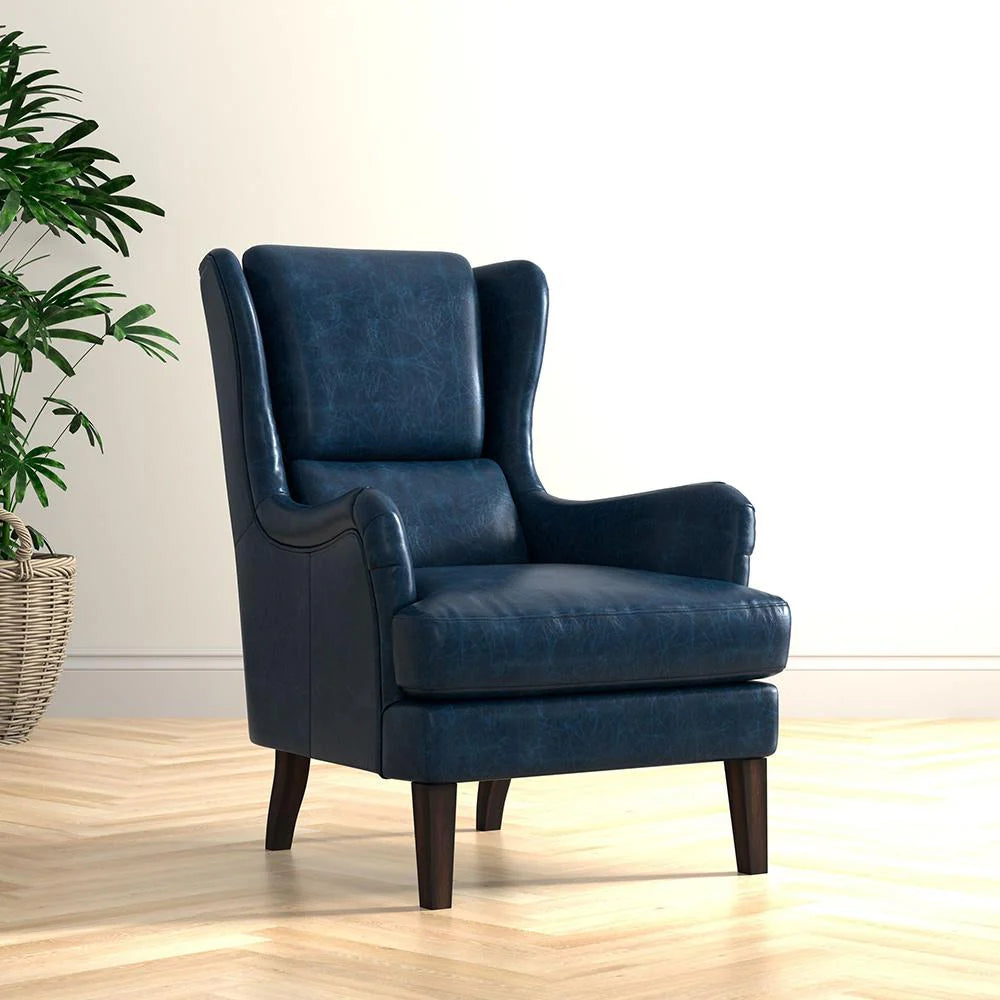 ELITE WING LOUNGE CHAIR, CHATEAU BLUE