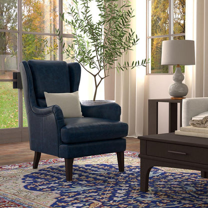 ELITE WING LOUNGE CHAIR, CHATEAU BLUE