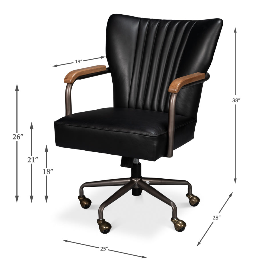 Parker Office Chair Onyx Black