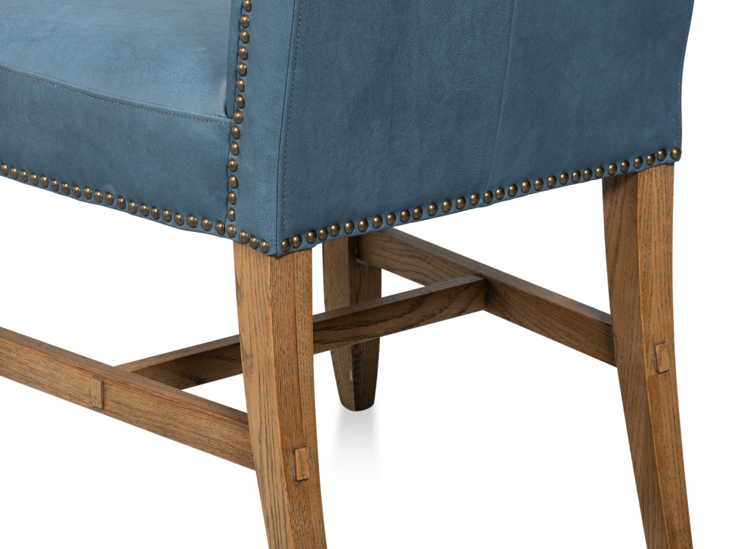 Mercado High Back Dining Chair Blue