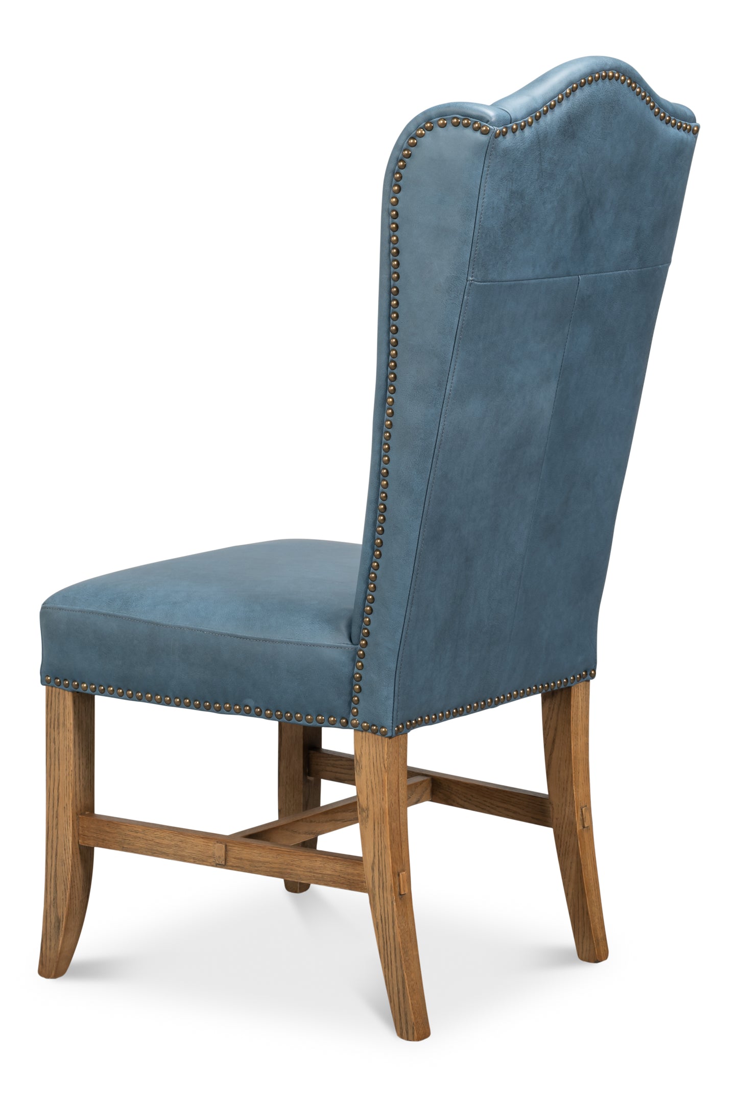 Mercado High Back Dining Chair Blue