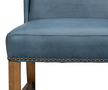 Mercado High Back Dining Chair Blue