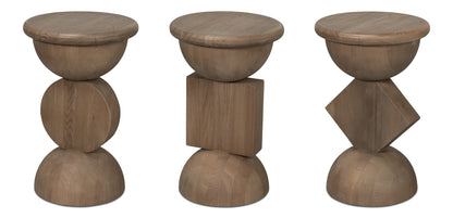 Romeo Side Tables Set Of 3 Natural Wash