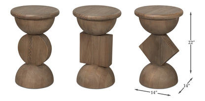 Romeo Side Tables Set Of 3 Natural Wash