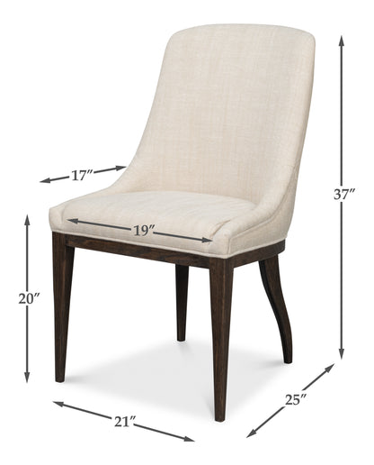 EMILIO DINING CHAIR, GREY