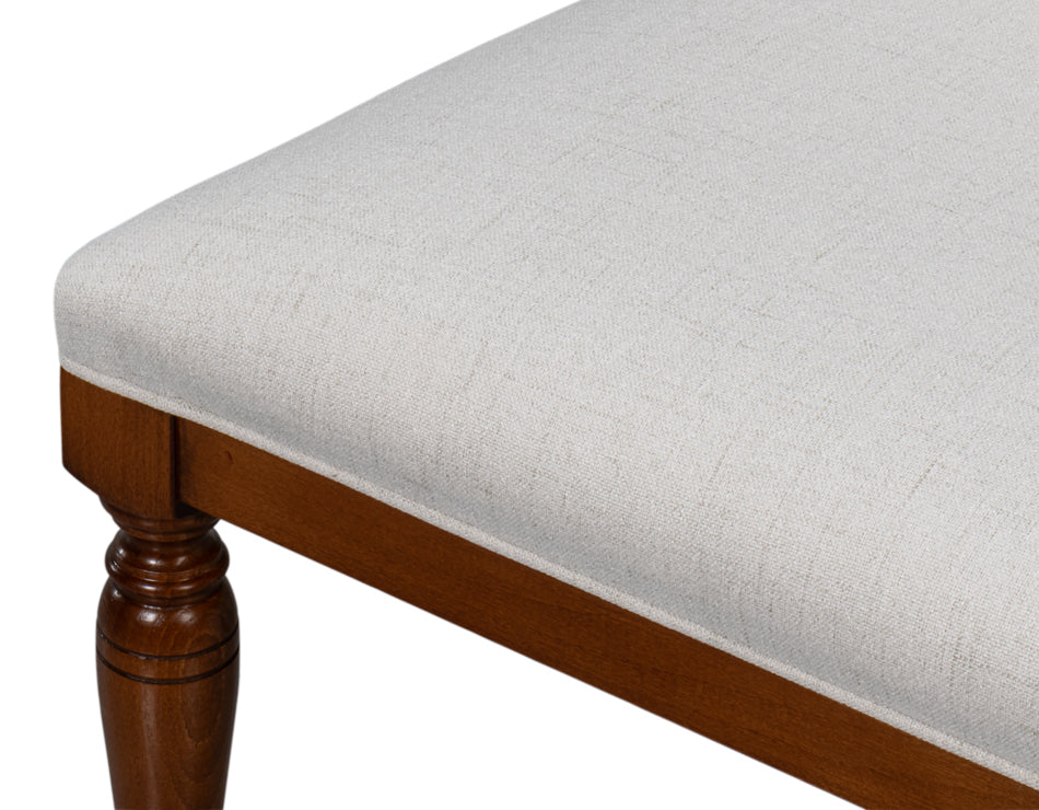 Polk Fabric Side Chair Brown