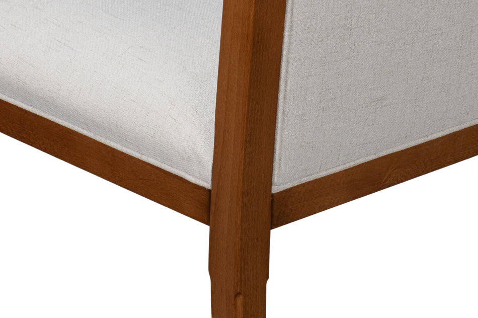 Polk Fabric Side Chair Brown