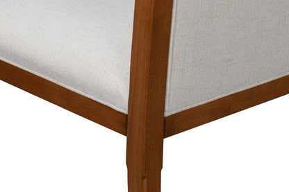 Polk Fabric Side Chair Brown