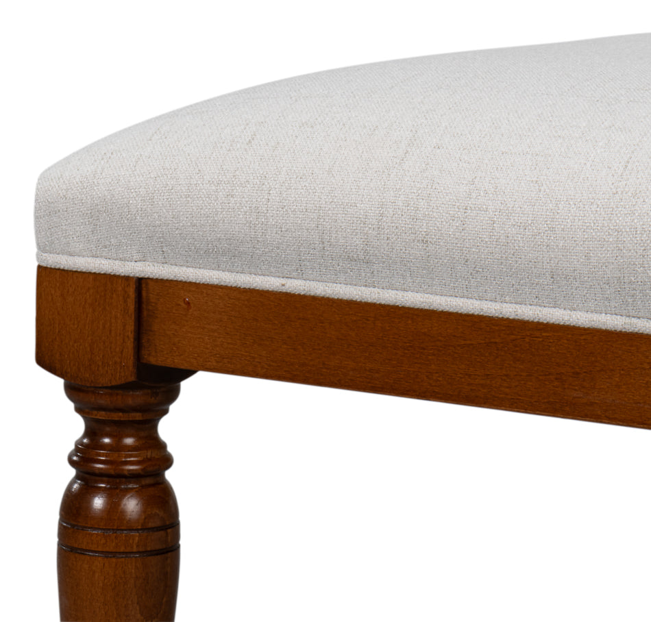 Polk Fabric Side Chair Brown