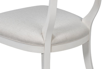Trophy Elegant Side Chair, Cream