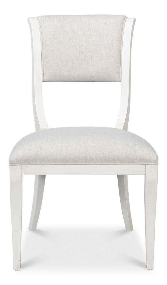Trophy Elegant Side Chair, Cream