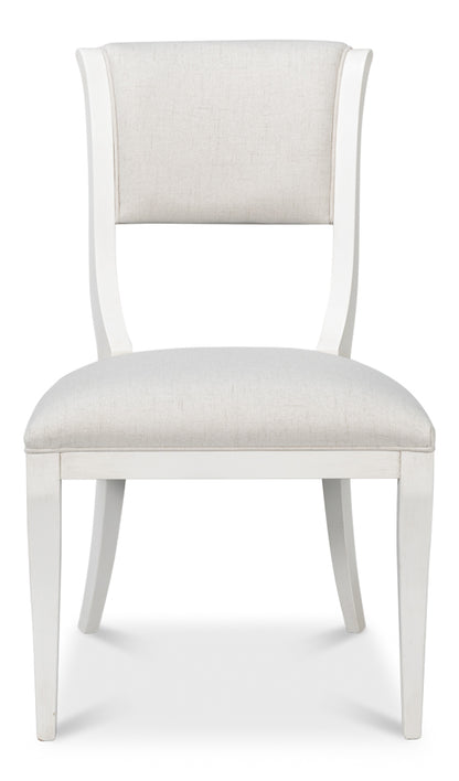 Trophy Elegant Side Chair, Cream