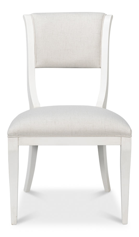 Trophy Elegant Side Chair, Cream