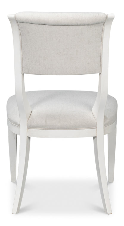 Trophy Elegant Side Chair, Cream