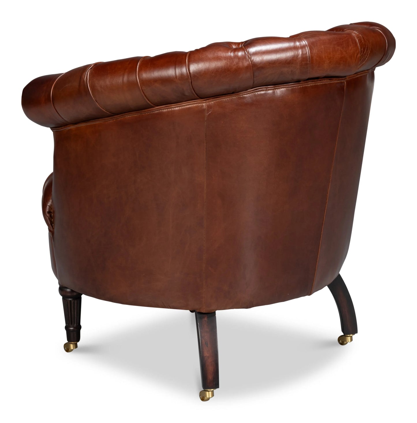 Bastian Armchair-Newark Brown Leather