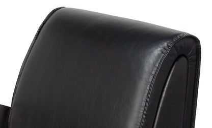 Carlisle Armchair Leather Onyx Black