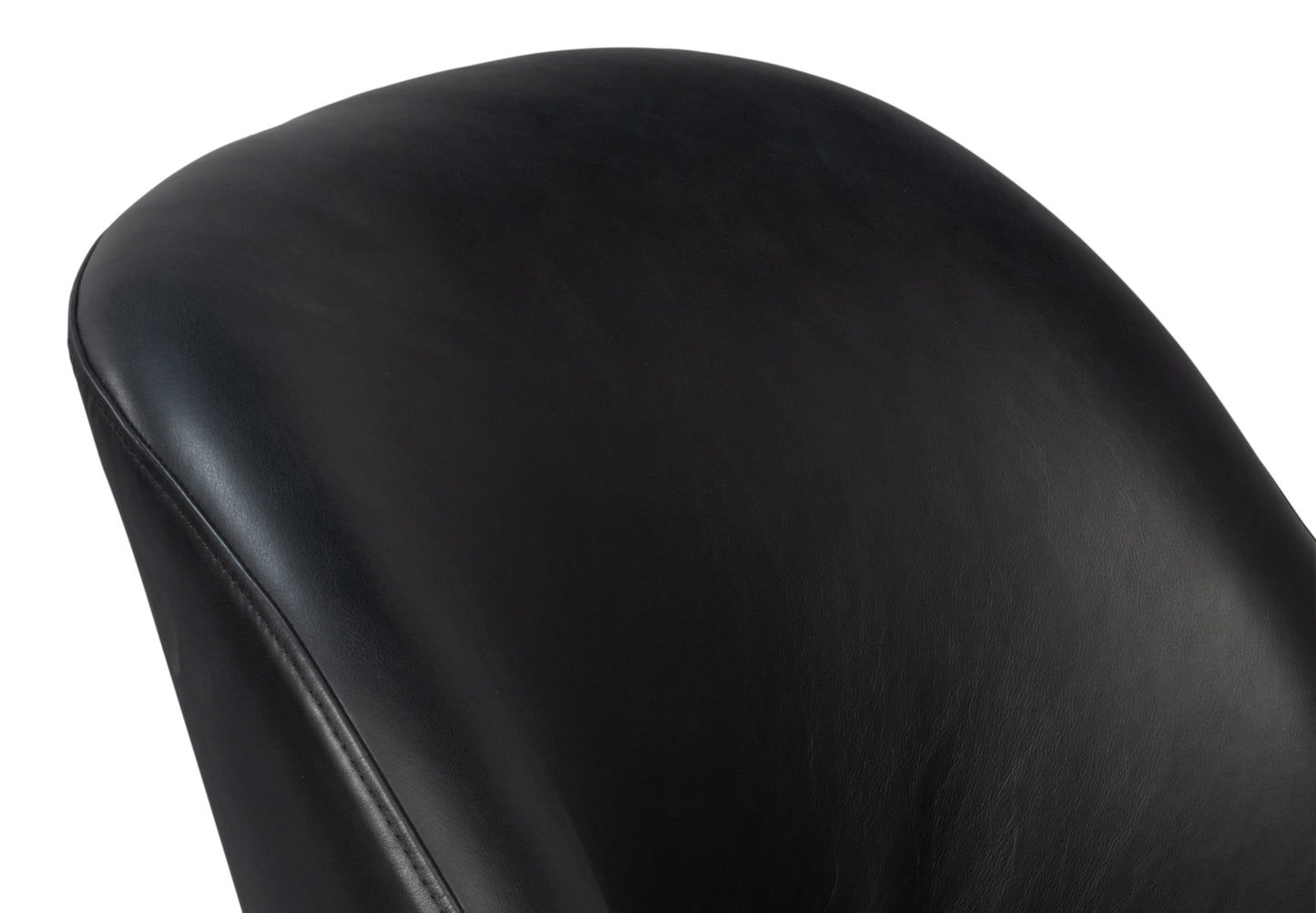 Pindar Armchair-Onyx Black Leather