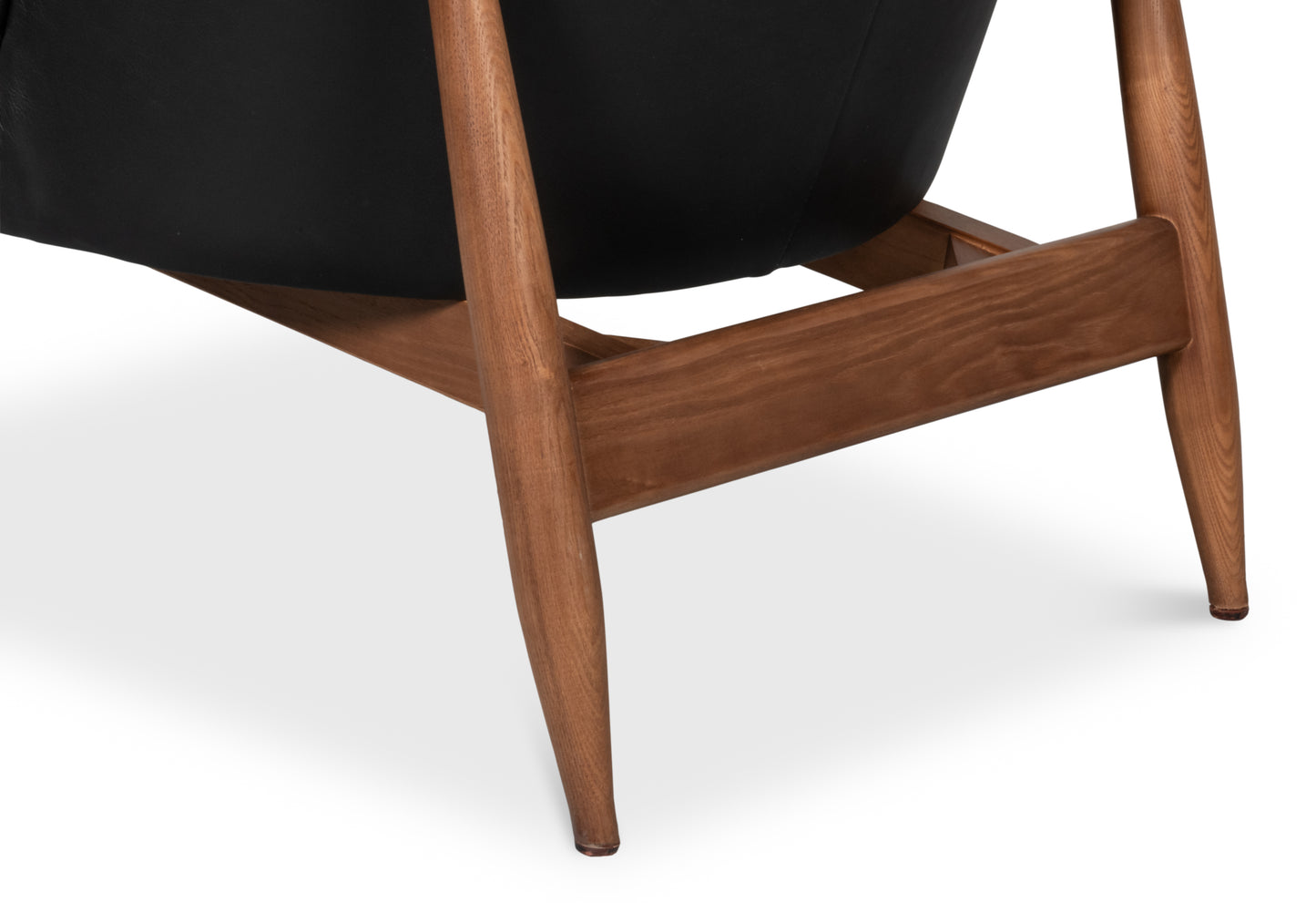 Pindar Armchair-Onyx Black Leather