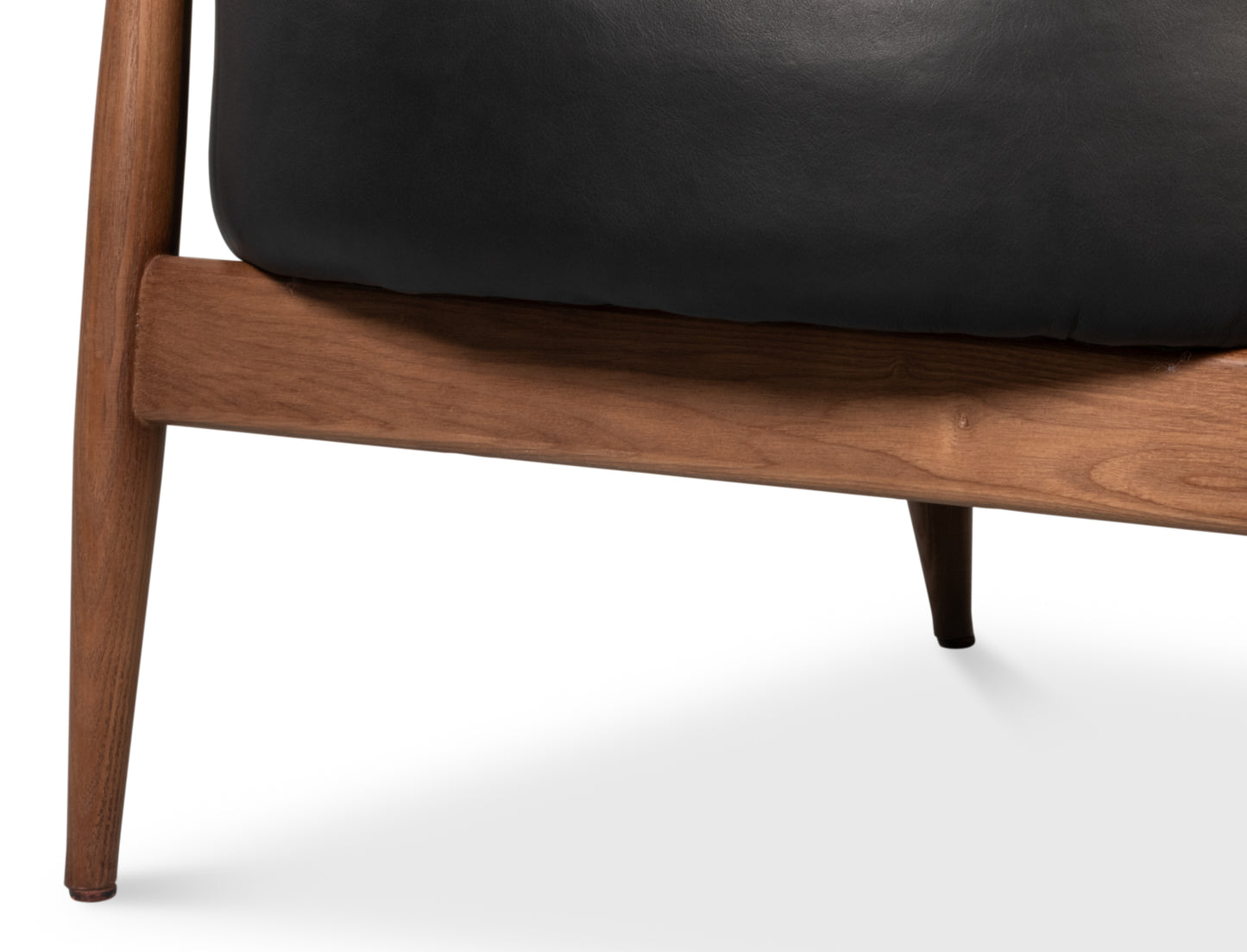 Pindar Armchair-Onyx Black Leather