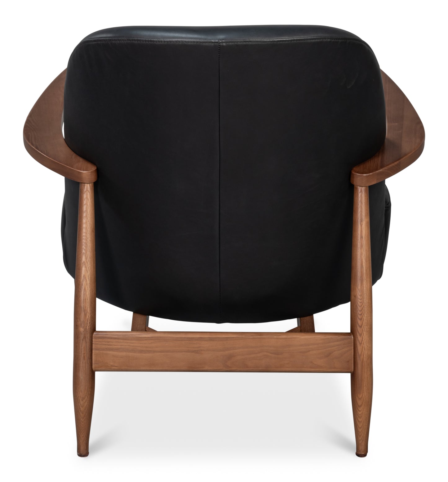 Pindar Armchair-Onyx Black Leather