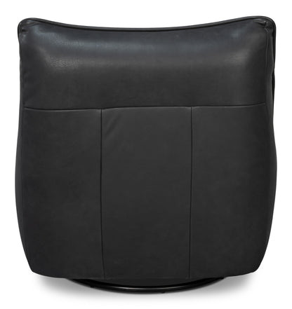 Kennett Swivel Chair Santoni Black
