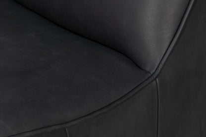 Kennett Swivel Chair Santoni Black