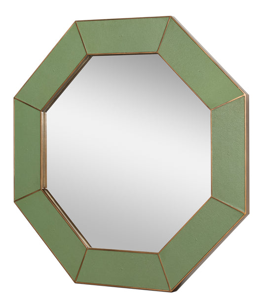 ELEANOR MIRROR, SHAGREEN, WATERCRESS