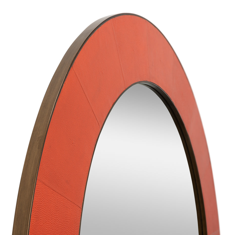 JUDITH MIRROR, SHAGREEN, ORANGEADE