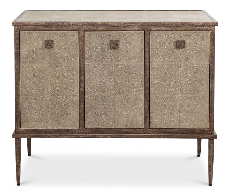 Roland Sideboard Shagreen Charcoal Grey