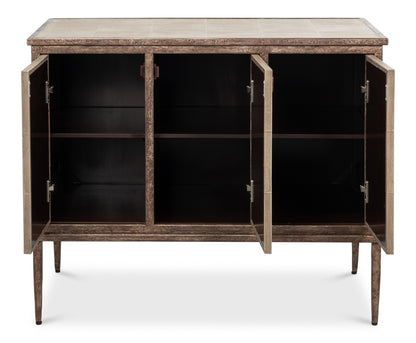 Roland Sideboard Shagreen Charcoal Grey