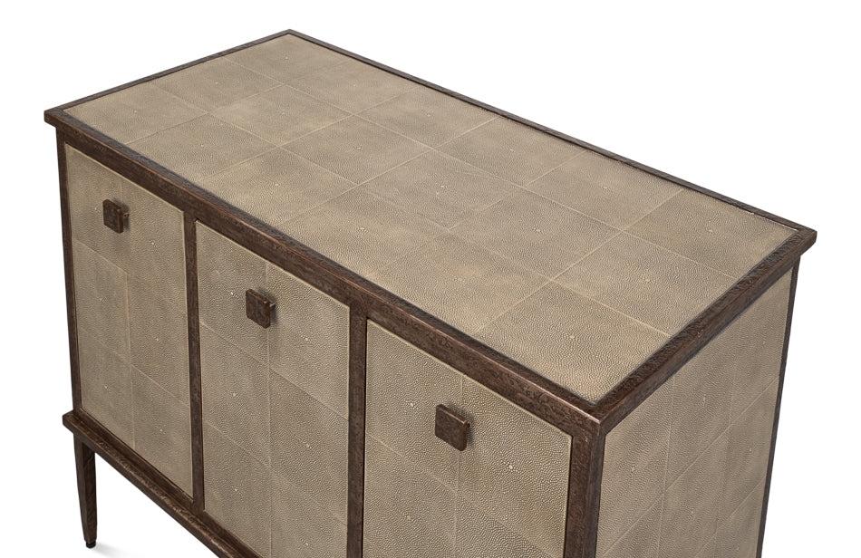 Roland Sideboard Shagreen Charcoal Grey