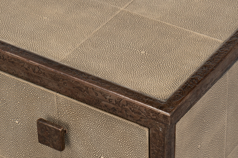 Roland Sideboard Shagreen Charcoal Grey