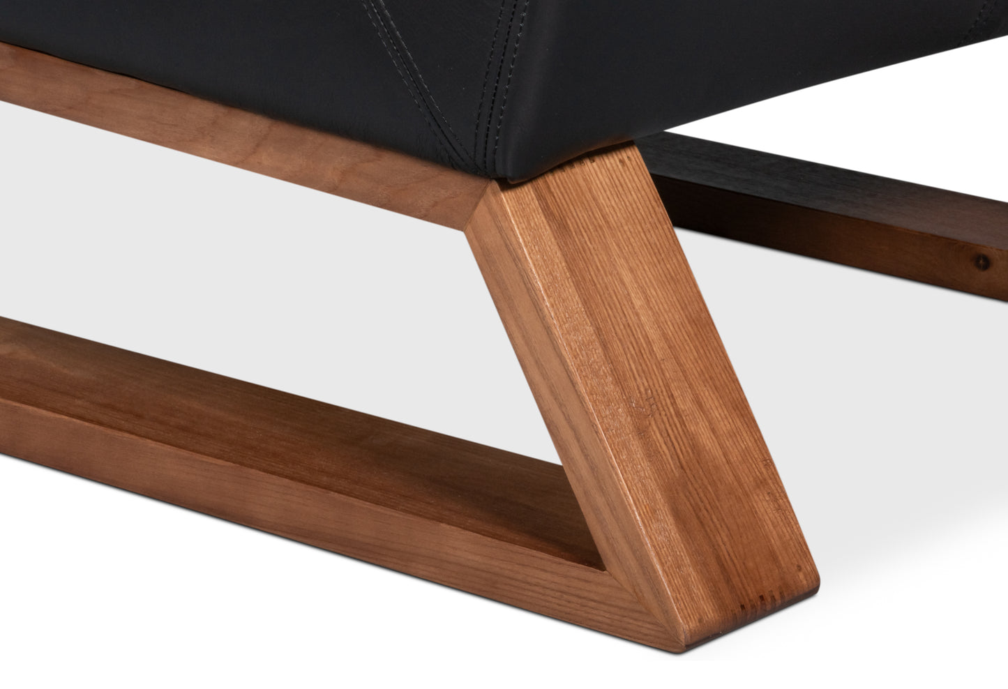 WYLAM LEATHER CHAIR - ONYX BLACK