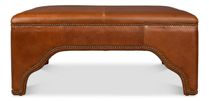 Streetman Cocktail Ottoman Havana Brown