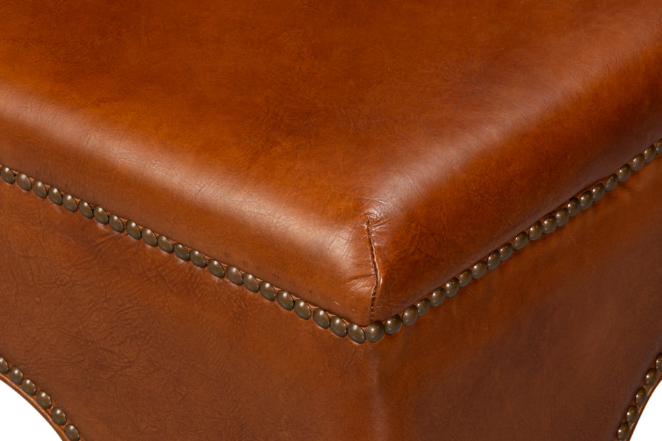 Streetman Cocktail Ottoman Havana Brown