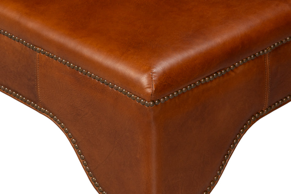 Streetman Cocktail Ottoman Havana Brown