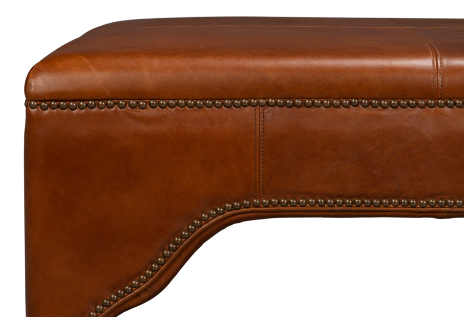 Streetman Cocktail Ottoman Havana Brown