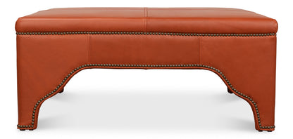 Streetman Cocktail Ottoman Hermes Brown