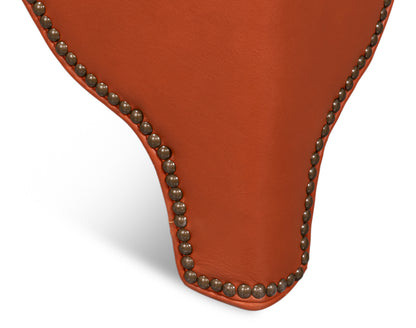 Streetman Cocktail Ottoman Hermes Brown