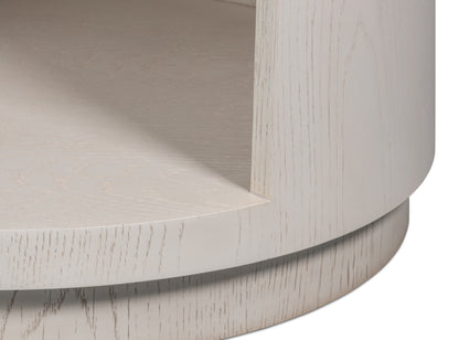 VERO SIDE TABLE, ASHWOOD