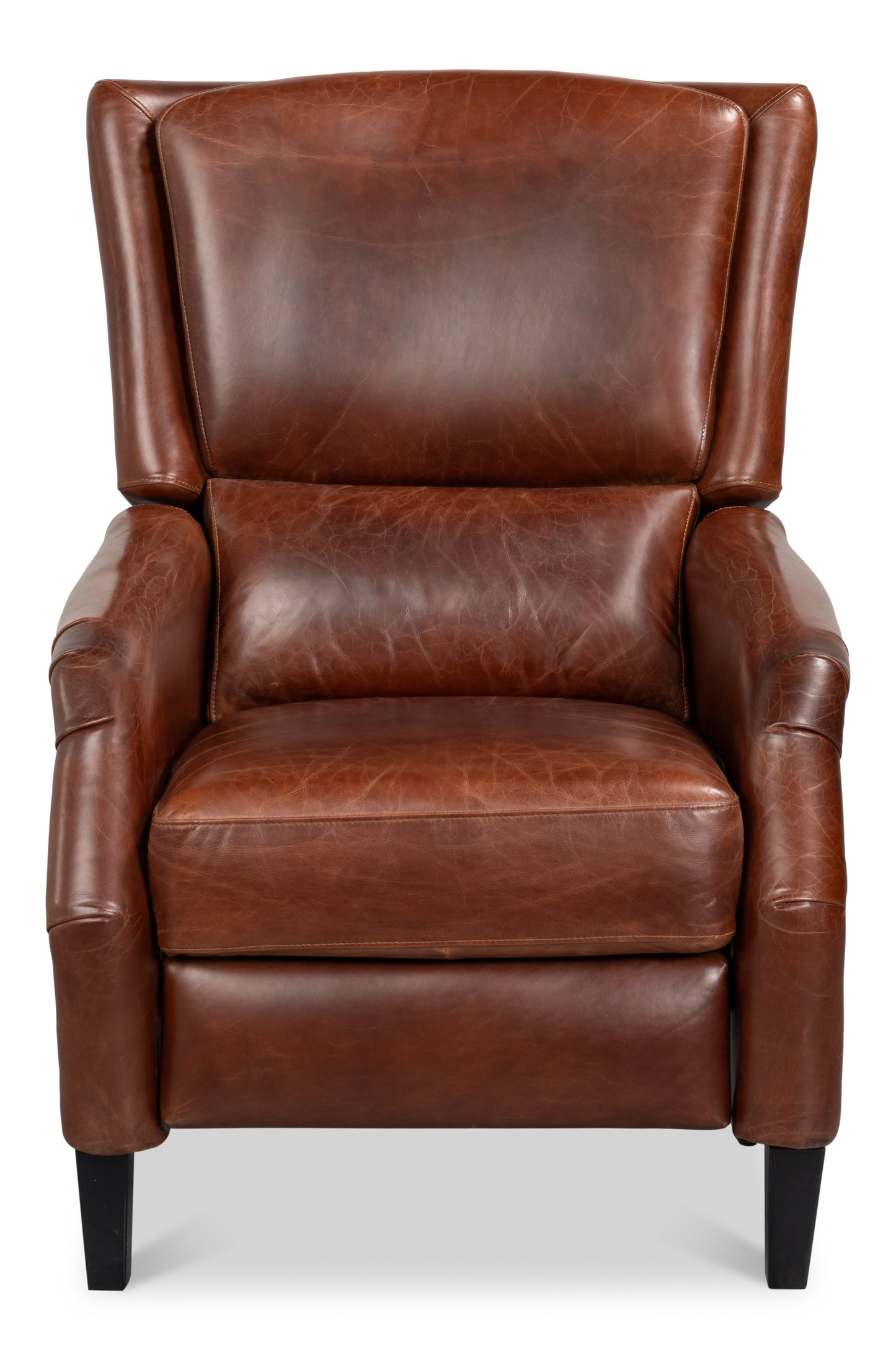Ashford Newark Brown Leather Recliner Armchair