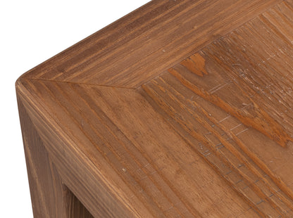 Traditional Chinese Elm Wood Cocktail Table