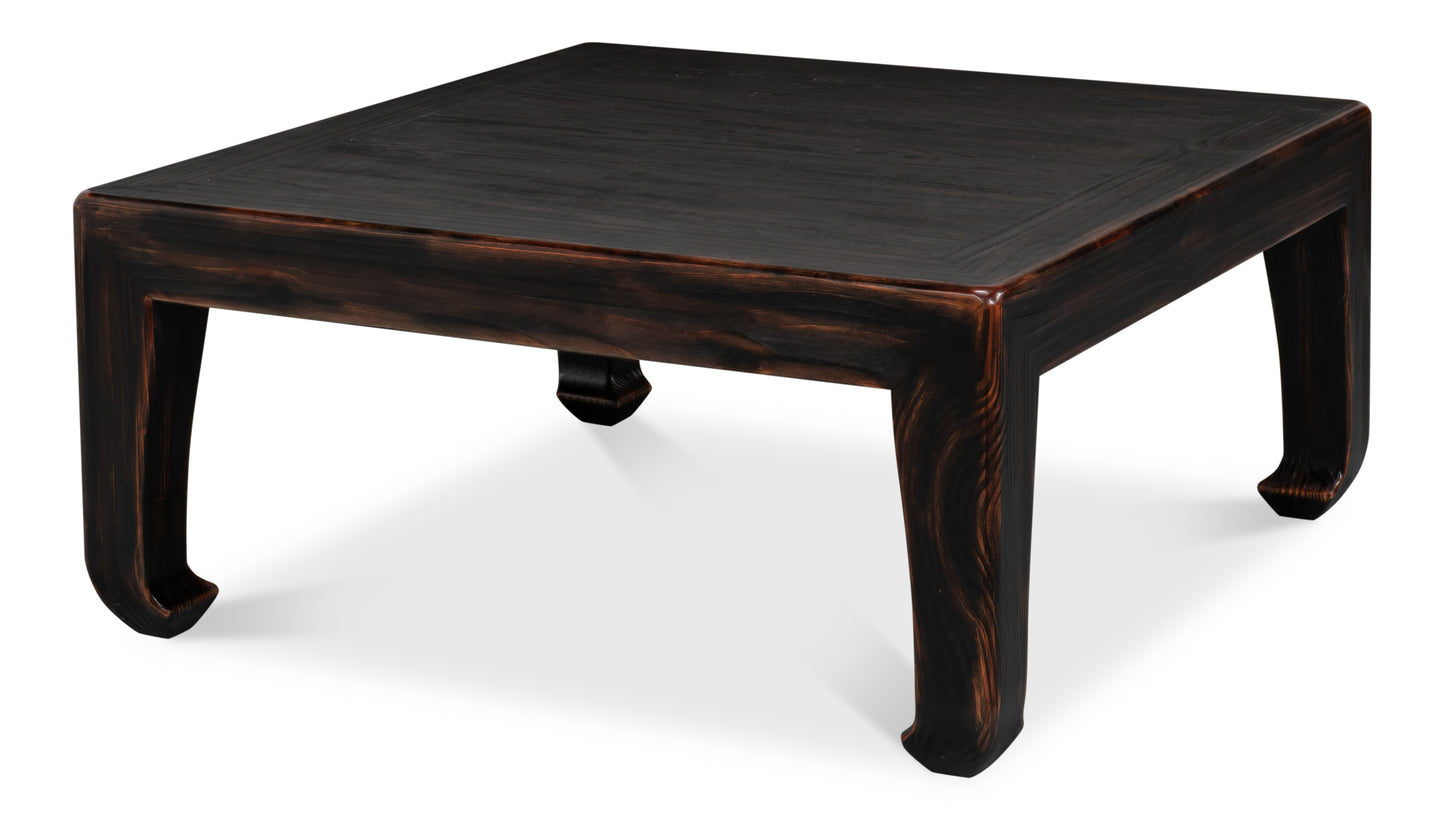 CLASSIC CHINESE COCKTAIL TABLE - EBONY